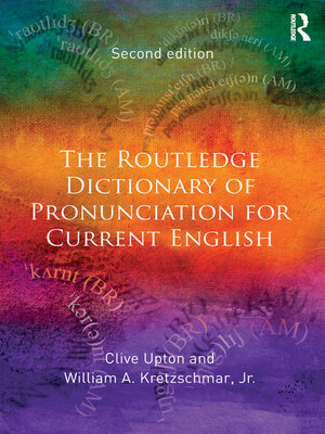 cover image of The Routledge Dictionary of Pronunciation for Current English